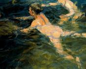 华金索罗利亚巴斯蒂达 - Swimmers, Javea